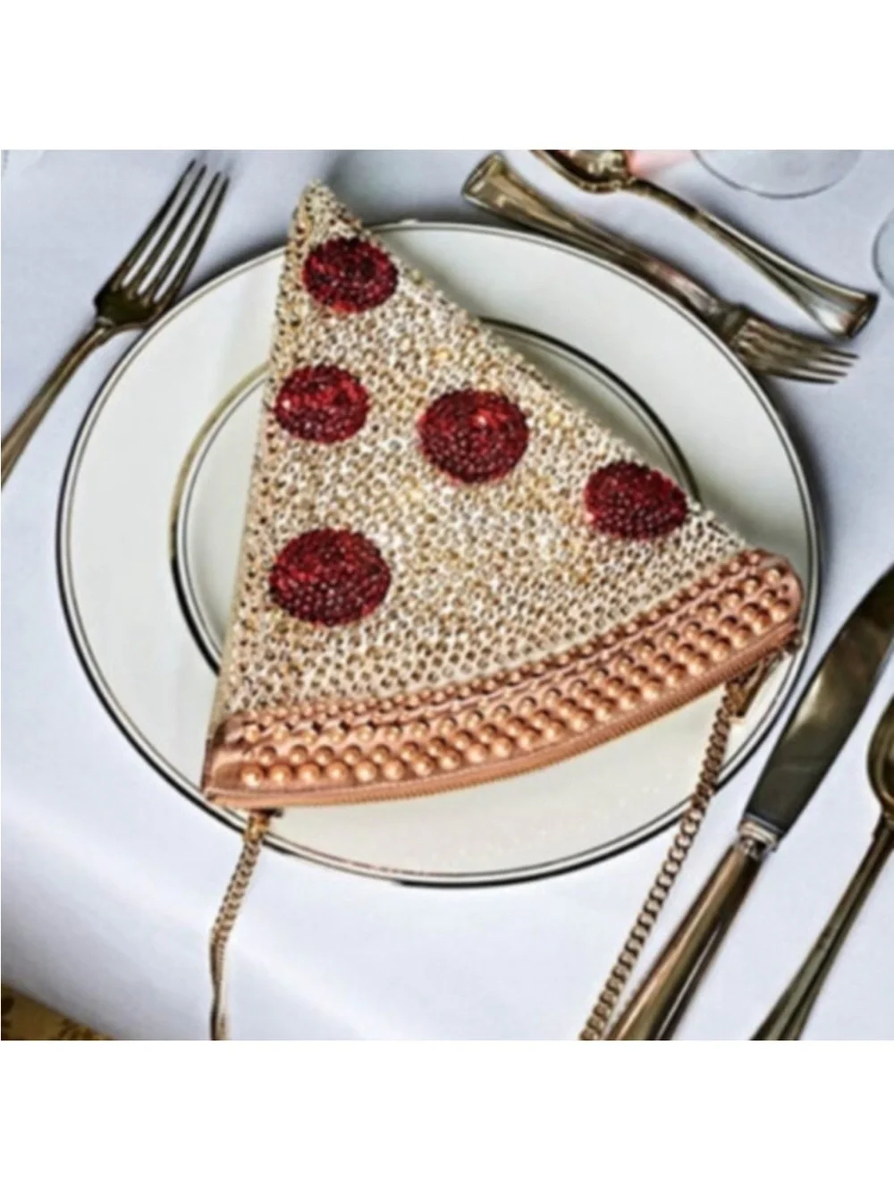 Kate Spade 3d Pizza Slice Bag - Picture 9 of 11